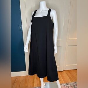 COS Apron Dress, Black. Size M, NWT